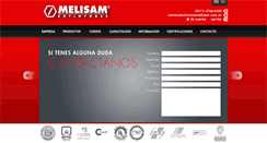 Desktop Screenshot of extintoresmelisam.com.ar